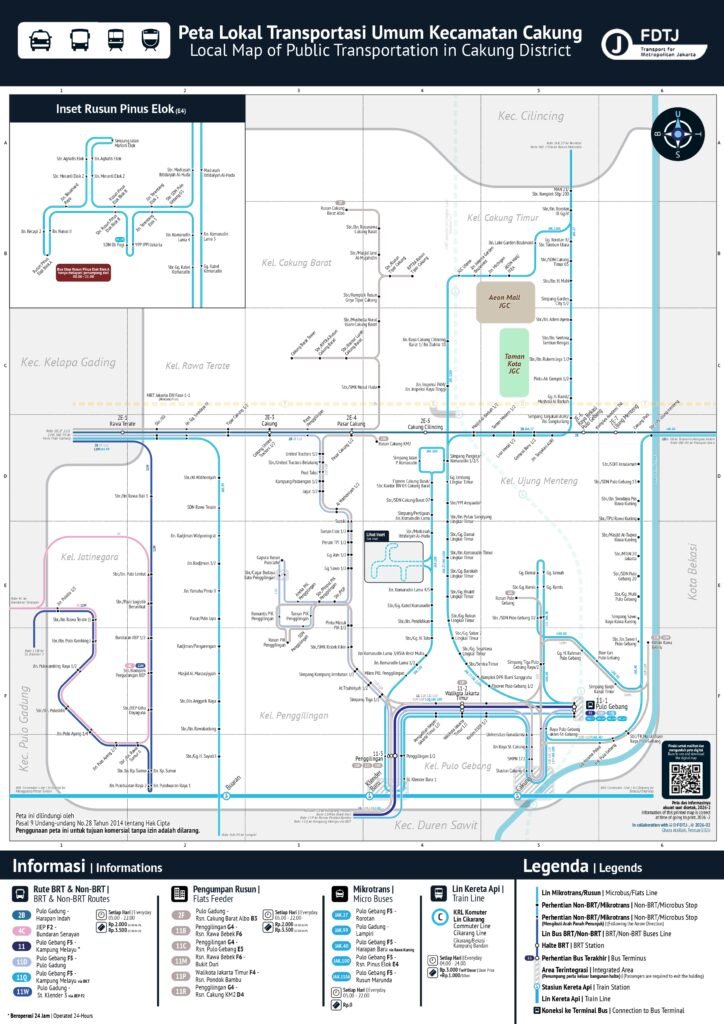 Peta Lokalitas Transportasi Pulo Gadung - Jakarta Timur ver26-02