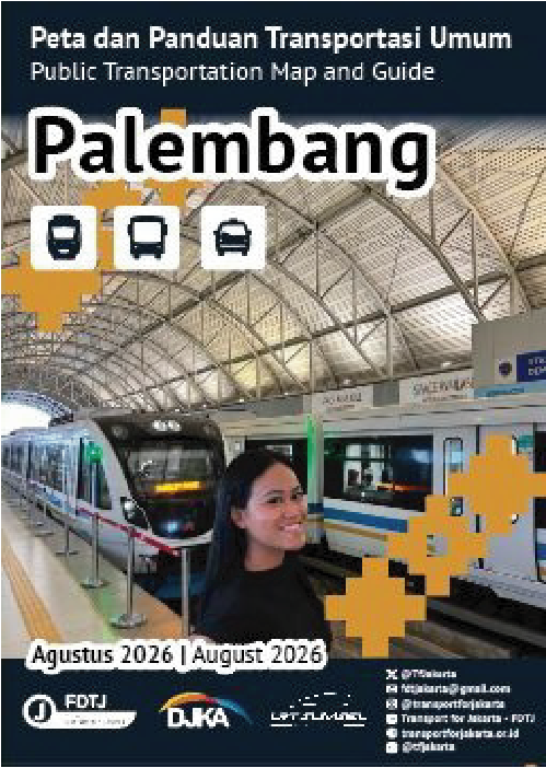 Cover Peta Saku Palembang